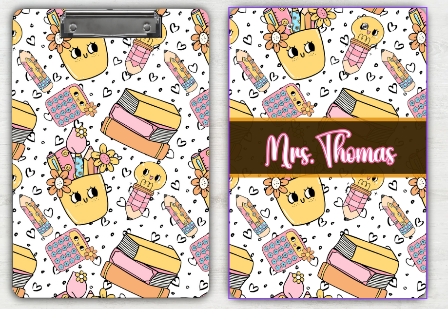 Cute Teacher Clipboard