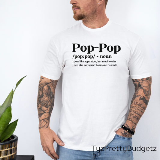 POP-POP NOUN T-SHIRT