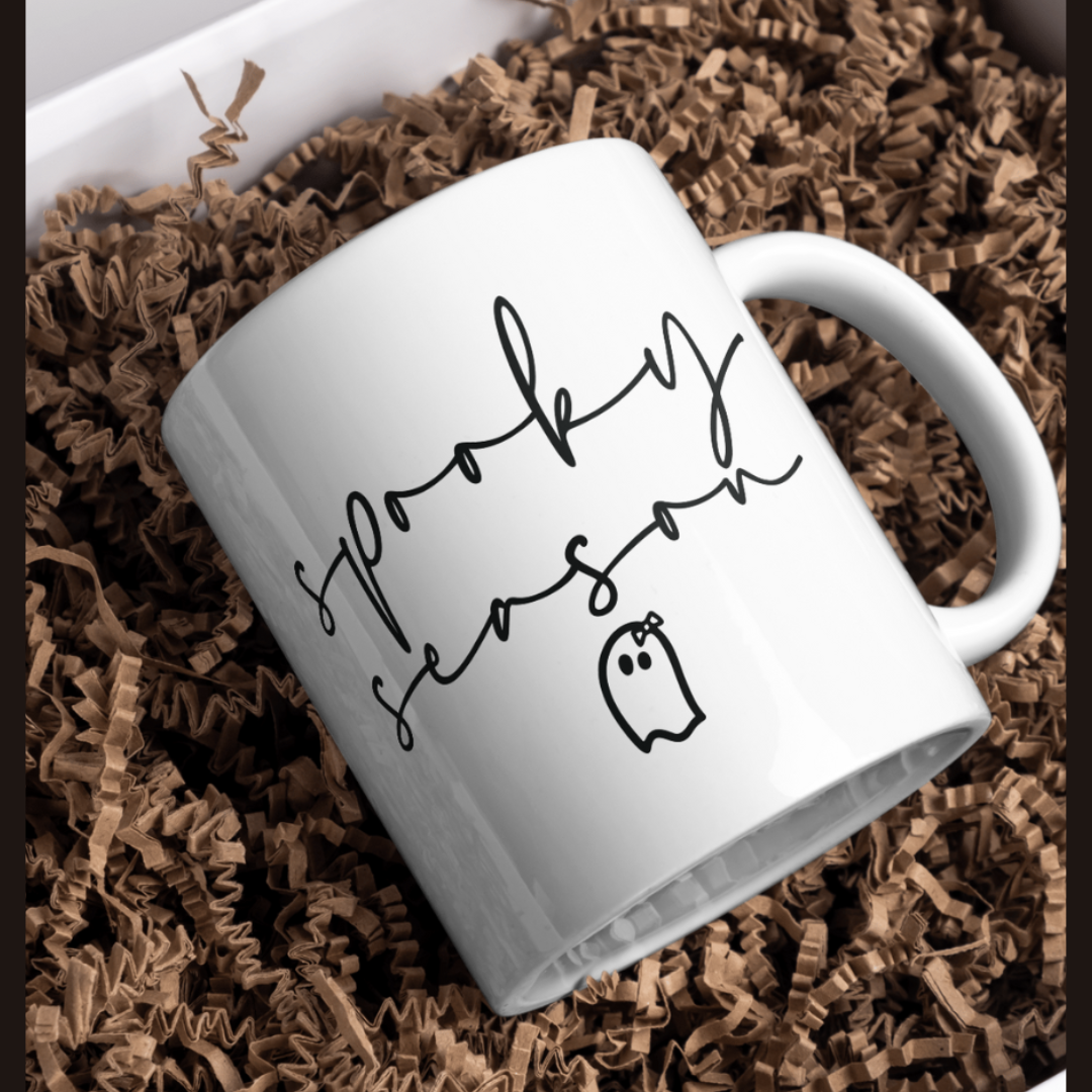 Spooky Season Mug, 15oz Mug, Large Mug, Fall Mug