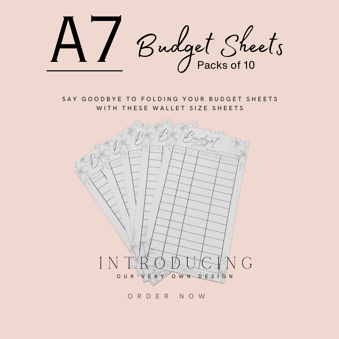 A7 BUDGET SHEETS