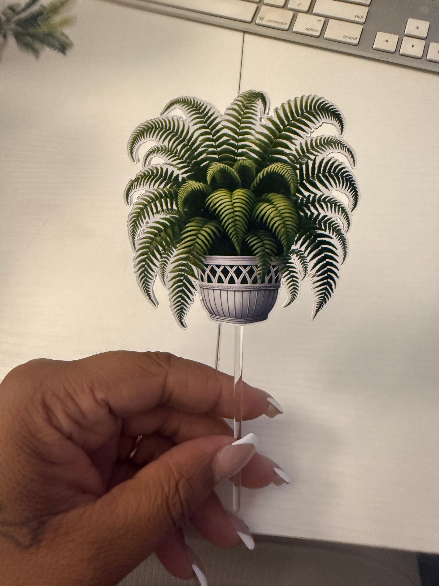 House Plants Cupcake Toppers