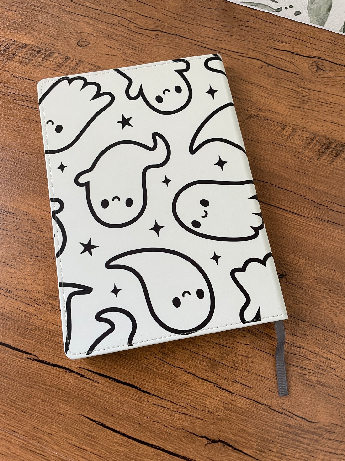 Ghost Notebook, Journal, Notebook, A5 notebook