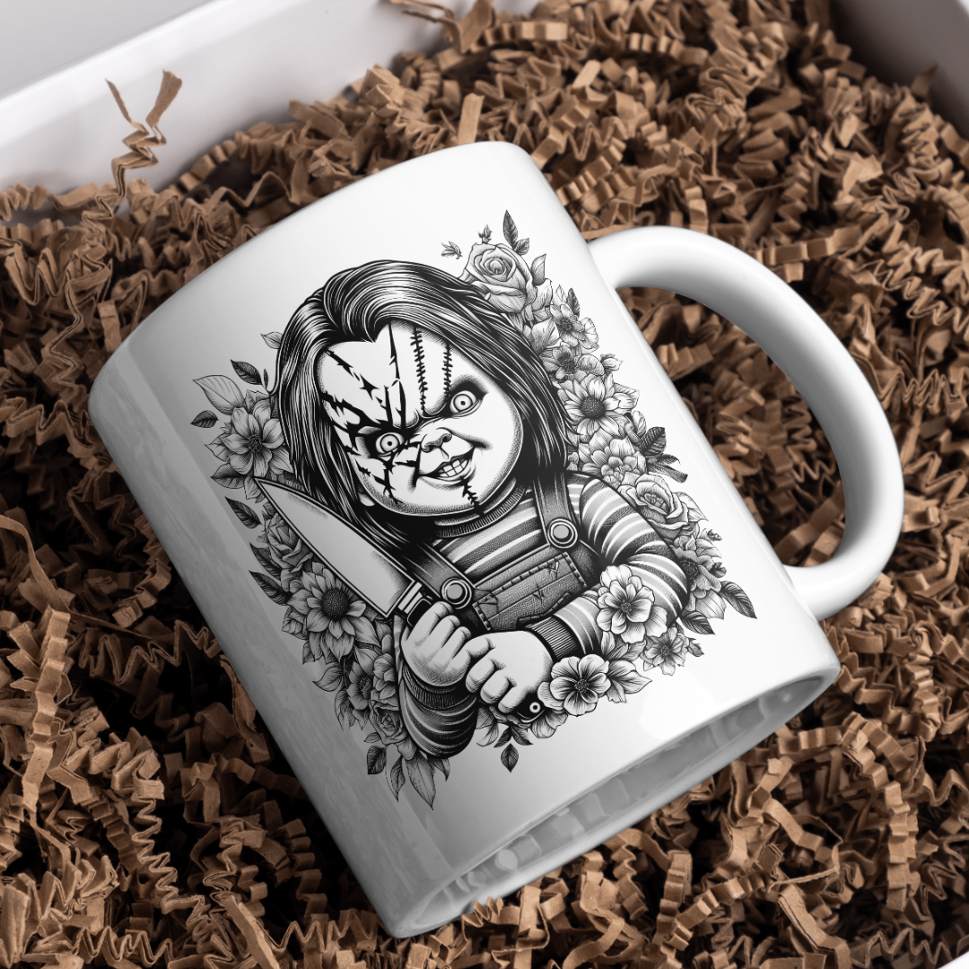 Horror Character Mug Bundle, 15oz Mugs, 5 Pack