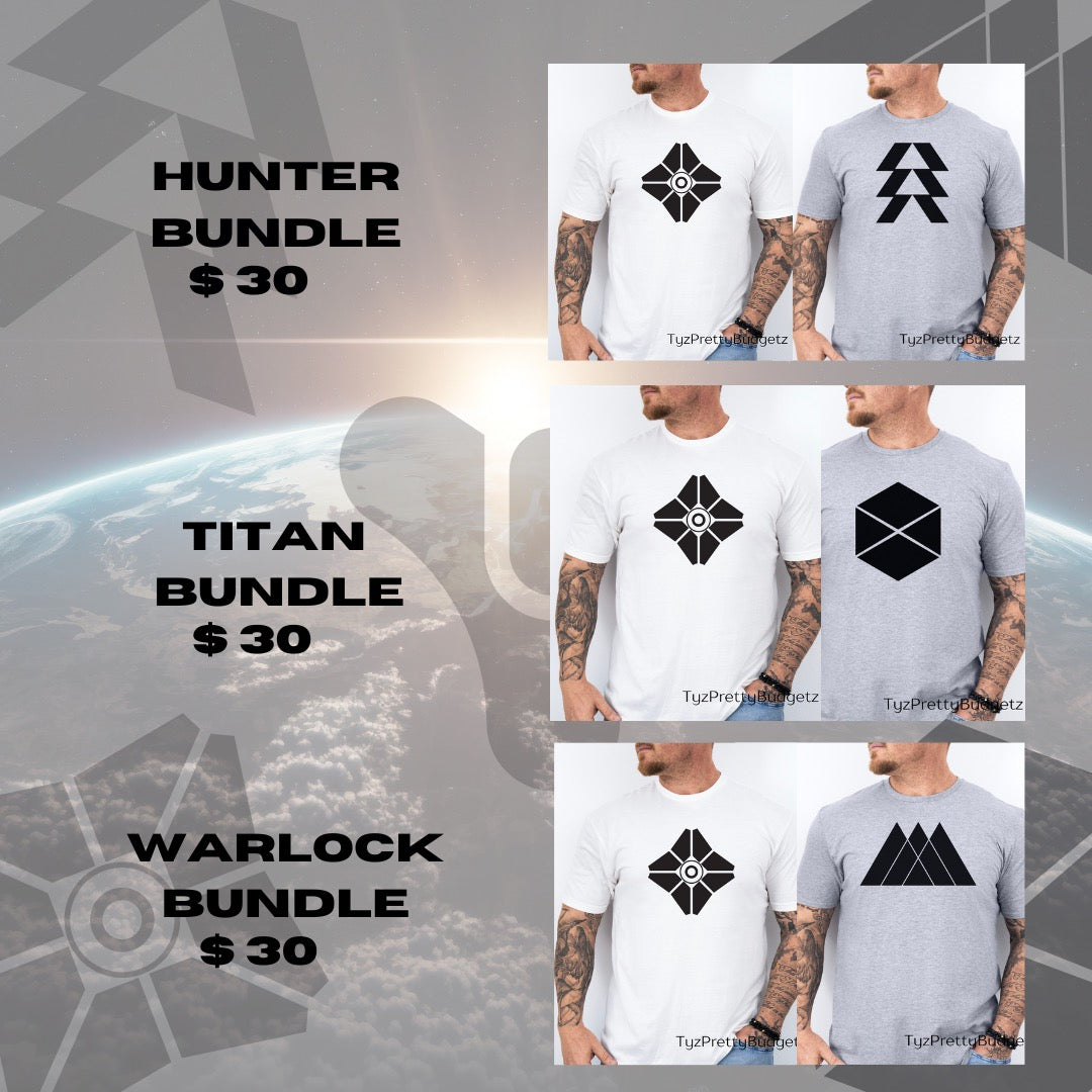 Guardians T-shirt Bundle, Video Game T-Shirt