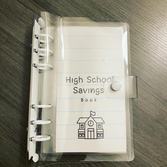 High school savings book handmade envelopes challenge envelopes high school savings school binder teen binder teen savings challenge